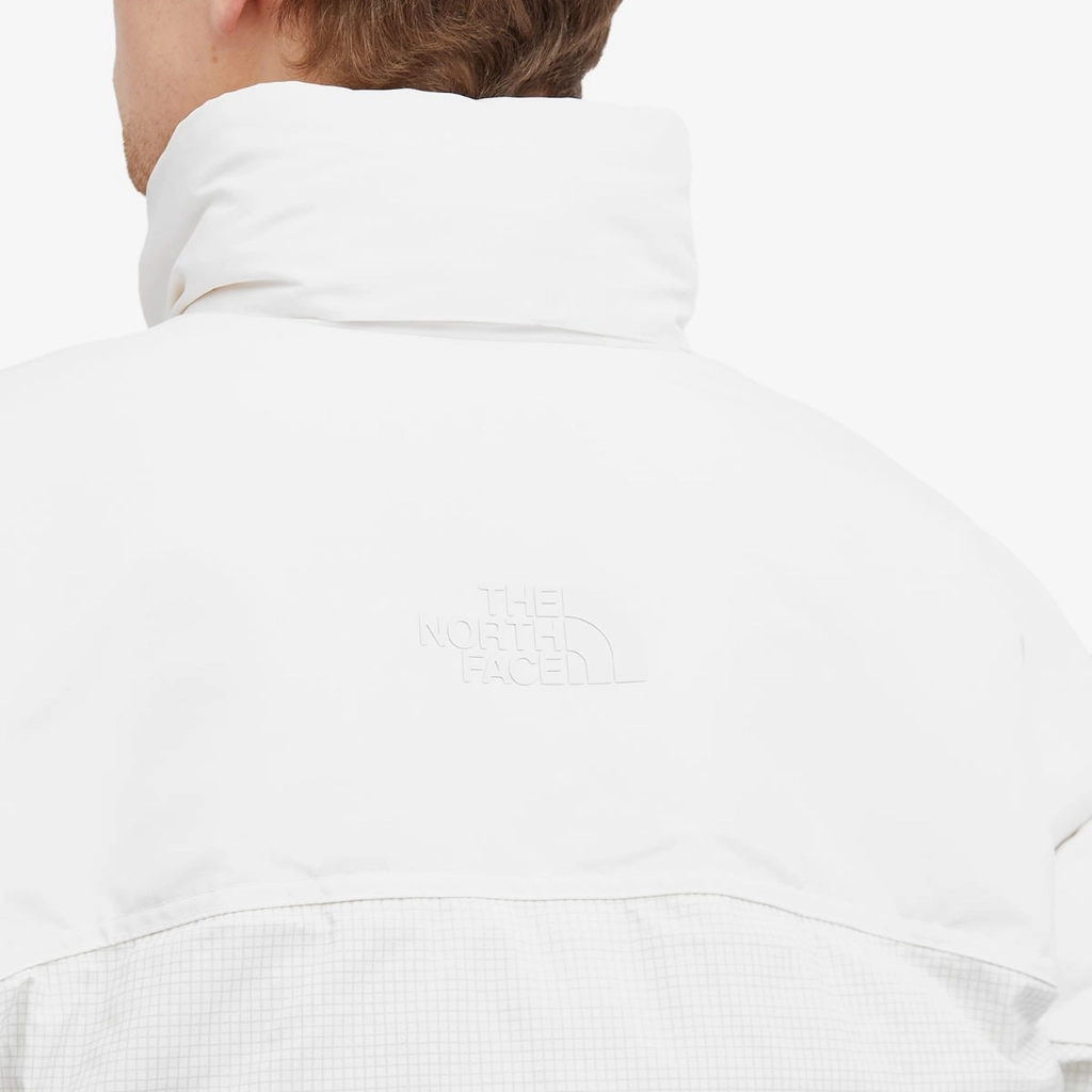 The North Face Men's Remastered Steep Tech Nuptse Down Jacket White Dune